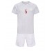Danmark Joakim Maehle #5 Udebanesæt Børn VM 2022 Kort ærmer (+ korte bukser)